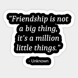 Friendship Sticker